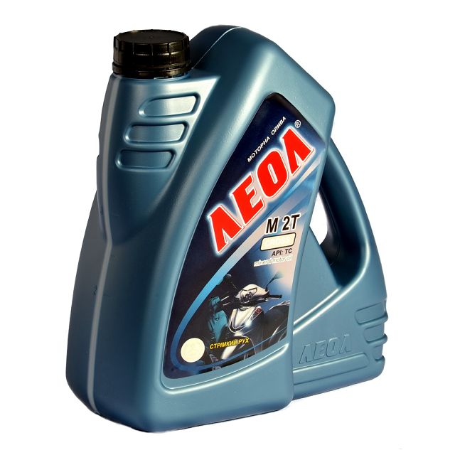 Масло двотактне мінеральне M 2Т SAE 30 API ТС, ISO L-EGB, JASO FB ЛЕОЛ CROSS Каністра 4л.